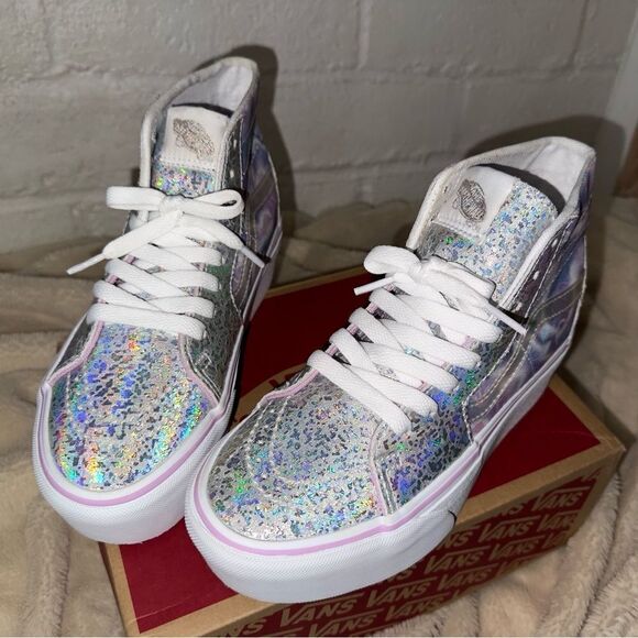 VANS Sk8-Hi “BUTTERFLY DREAMS” PLATFORM - Picture 1 of 9
